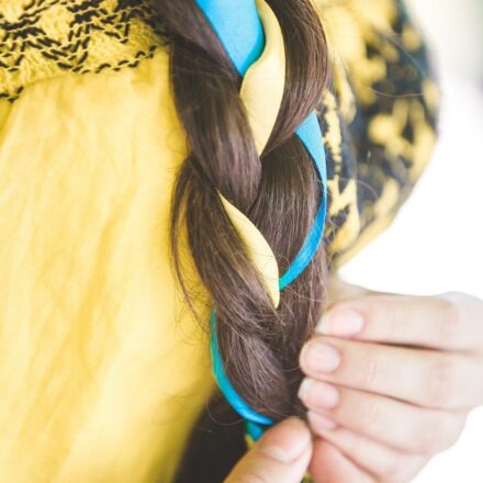 [Instahair] Personalise your braid using fabric