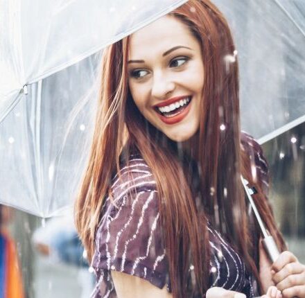 My hair got caught in a downpour: 3 tips on how to save my look