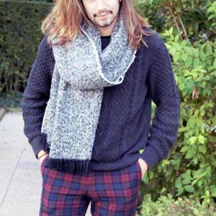 Streetstyle: Guillaume's dandy rock'n'rétro look