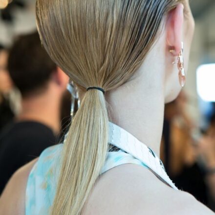 Hairstyle trend: the ultra-sleek poker-straight ponytail