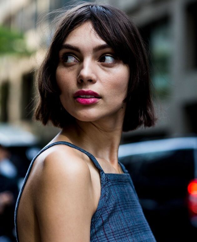 How can you conceal your fringe whilst waiting for it to grow out