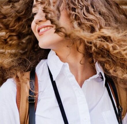 How can you relax curly hair?