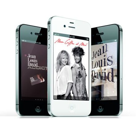 Download the Jean Louis David App on your Smartphone for free