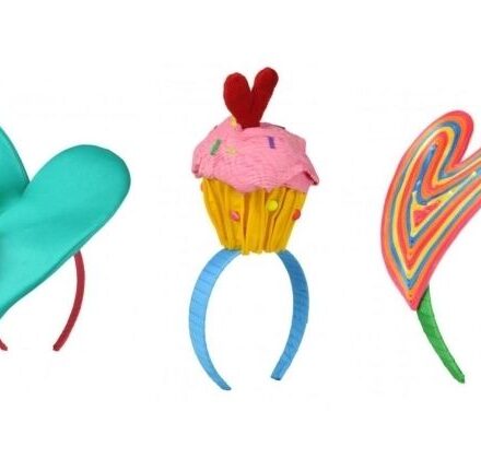 Agatha Ruiz de la Prada’s colourful fascinators