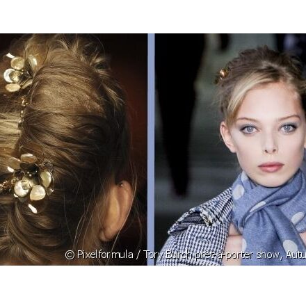 The messy French twist