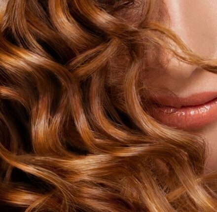 Styling products for glossy hair