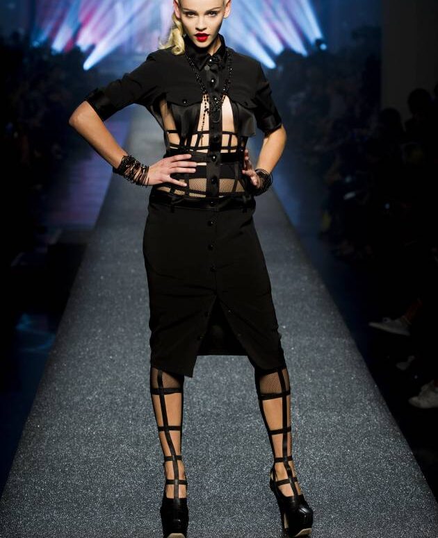 80s hairstyles from Jean Paul Gaultier's spring-summer 2013 show