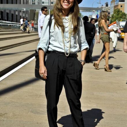 Streetstyle: layers in your hair for lovely locks