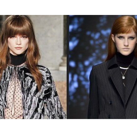 Hairstyle head-to-head: curtain fringe VS short fringe