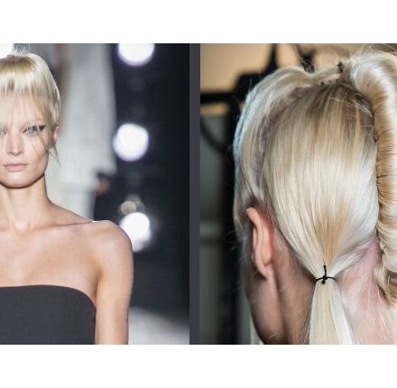Runway to reality: the 2-in-1 hairstyle