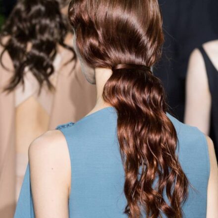 The no-hair-tie ponytail spotted on the runway