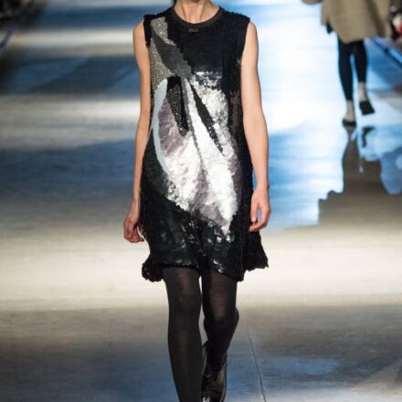 The eye-obscuring fringe spotted on the catwalk