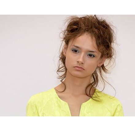 Fashion Week Find: messy curls