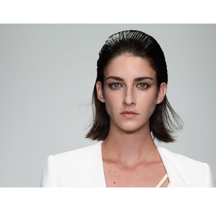 Runway fashion find: the wet-look bob