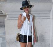 Streetstyle: The felt fedora hat with short lengths