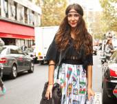 Streetstyle: create a hippy-chic look with a headband