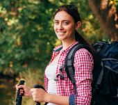 Keeping your hair perfectly styled whilst hiking