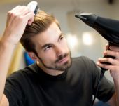 Blow-drying - for men!