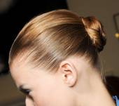 The ballerina bun