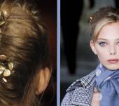 The messy French twist