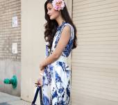 Streetstyle: how to wear flowers in your hair