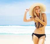 Looking after long hair in summer