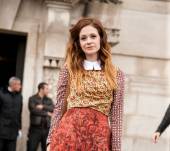 Streetstyle: the dip dye for redheads