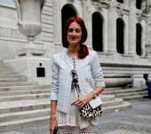 Streetstyle: looking after flamboyant red hair