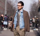 Streetstyle: gelled hair for guys