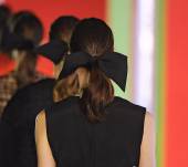 Tie up your hair with a ribbon