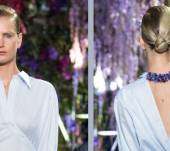 Step by step tutorial: the low chignon