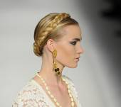 The braided chignon